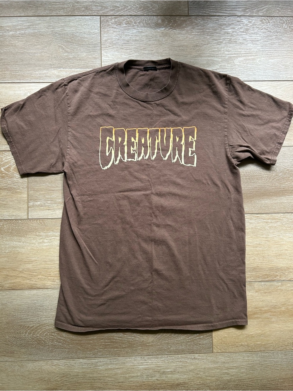 Creature Skateboard Logo Tee - regular fit short sleeve tshirt